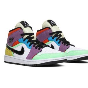 Wmns Air Jordan 1 Mid SE 'Lightbulb'